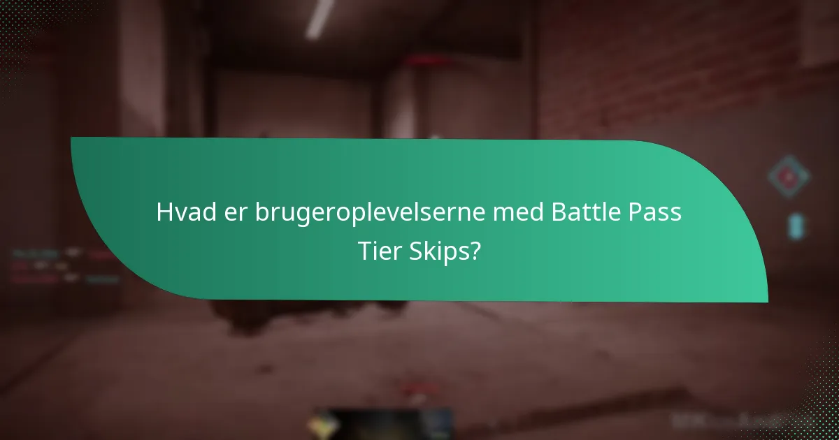 Hvordan påvirker Battle Pass Tier Skips gameplay?