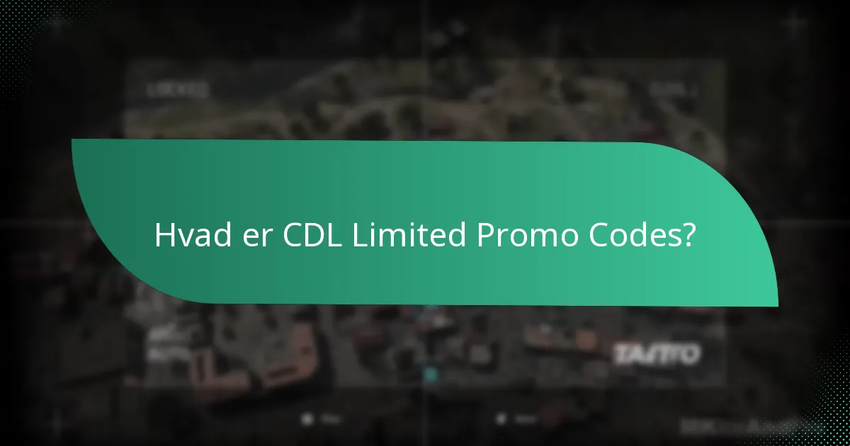 Hvordan indløser man CDL Limited Promo Codes?